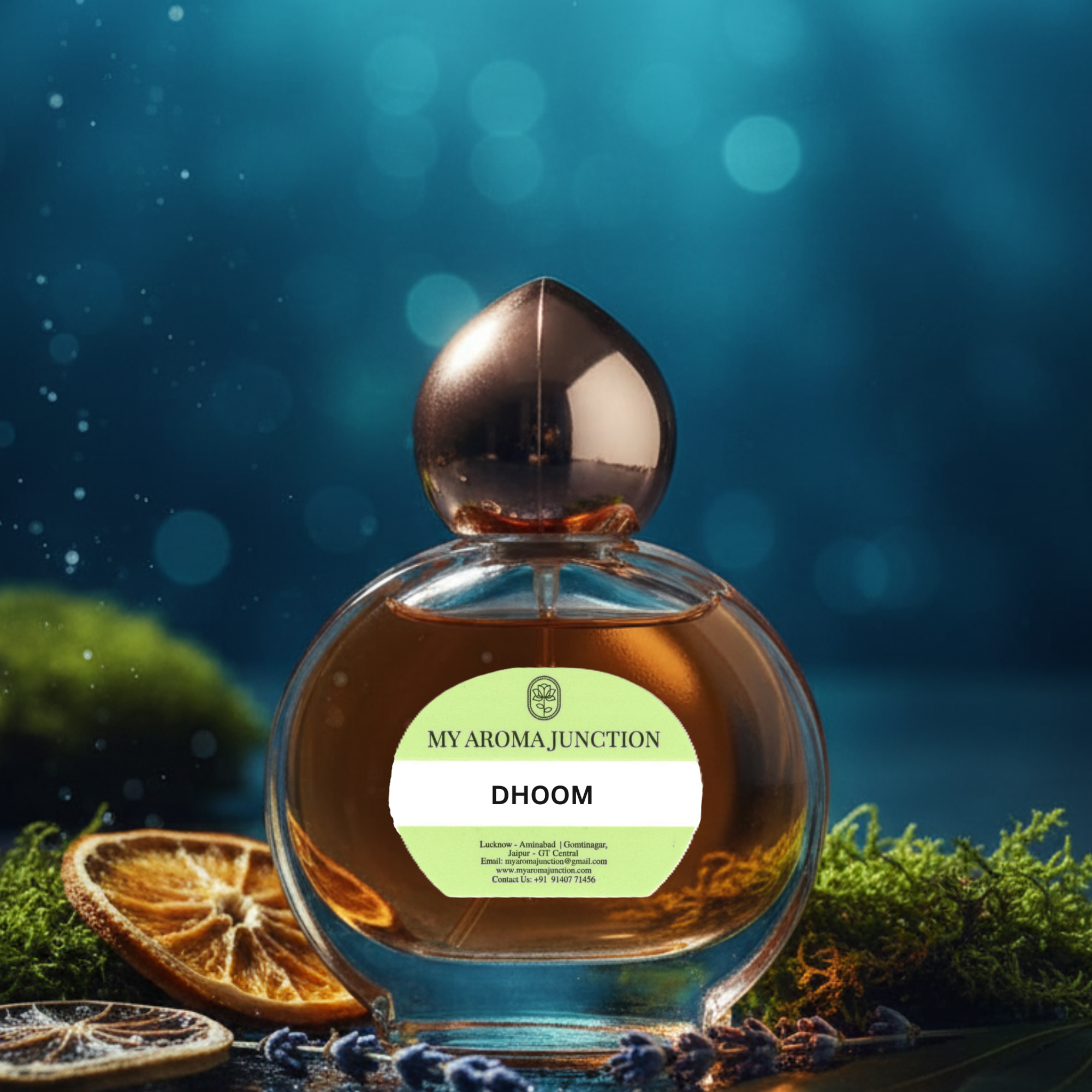 Dhoom Attar 12ml – Refreshing Aquatic & Woody Blend