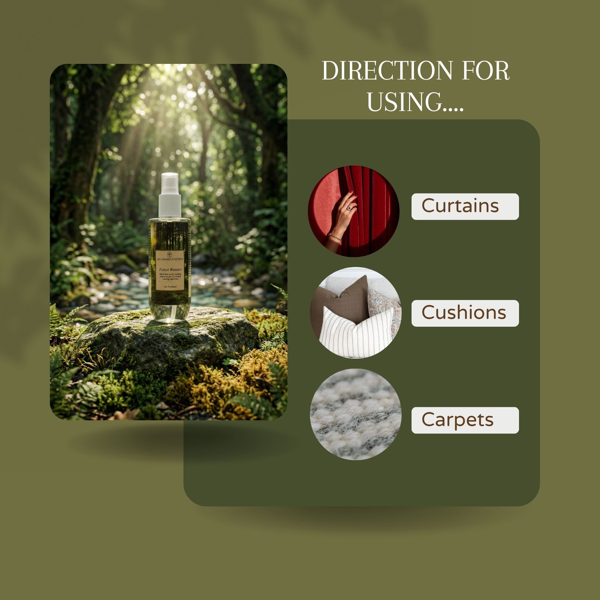 Forest Wonder Room Spray Air Freshener