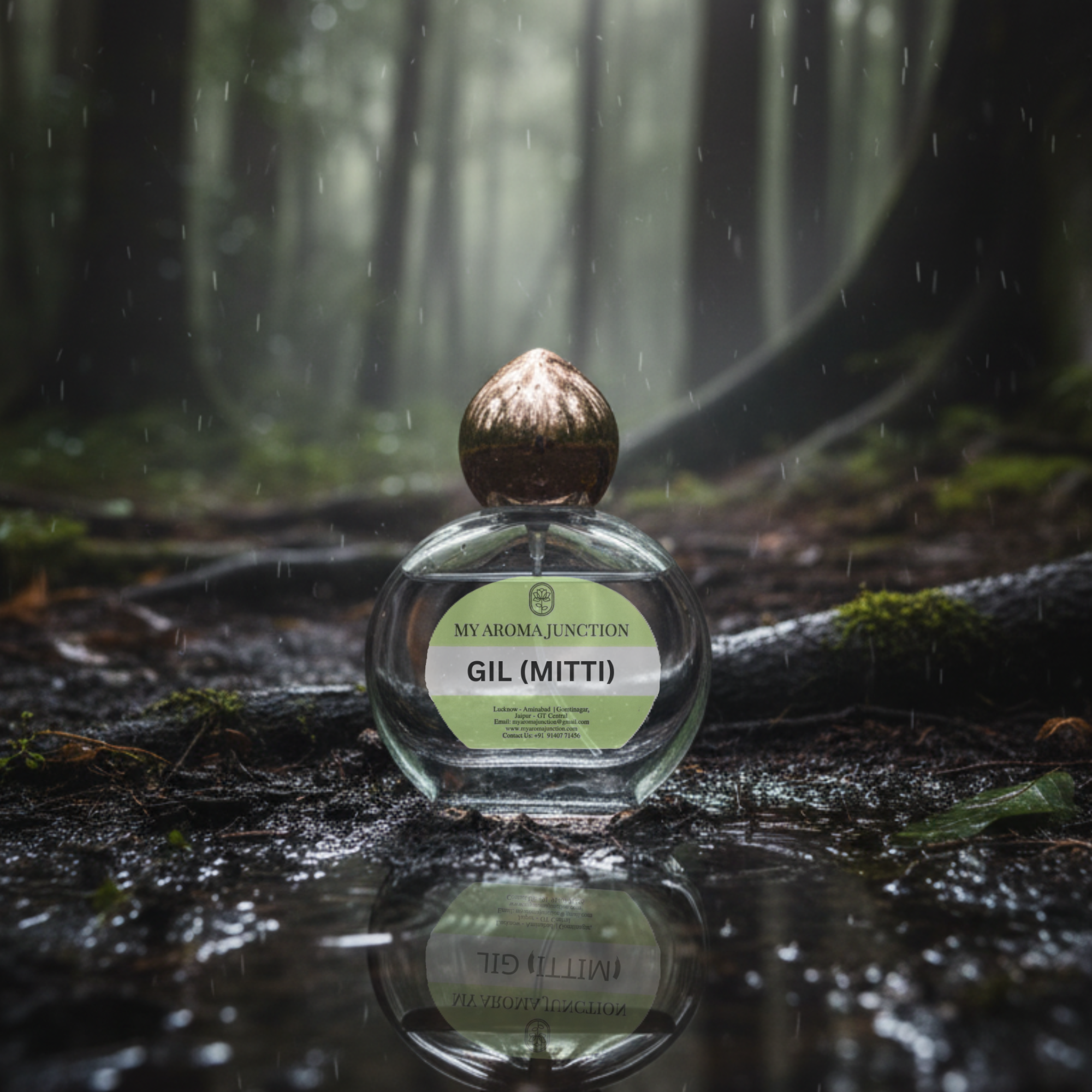 Gil (Mitti) Attar 12ml – Earthy Petrichor & Rain-Soaked Mitti Aroma