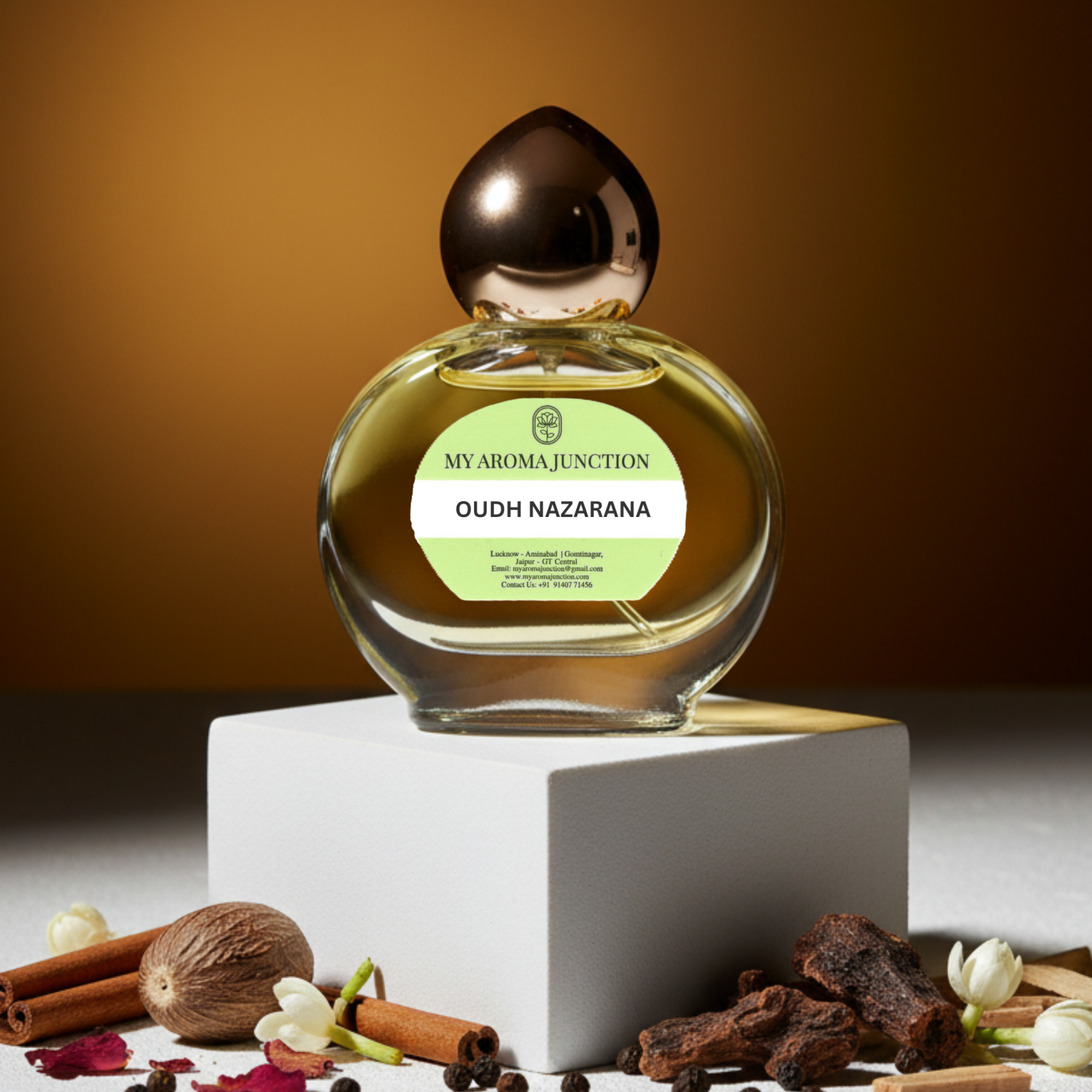 Oudh Nazarana Attar 12ml – A Spicy & Woody Delight