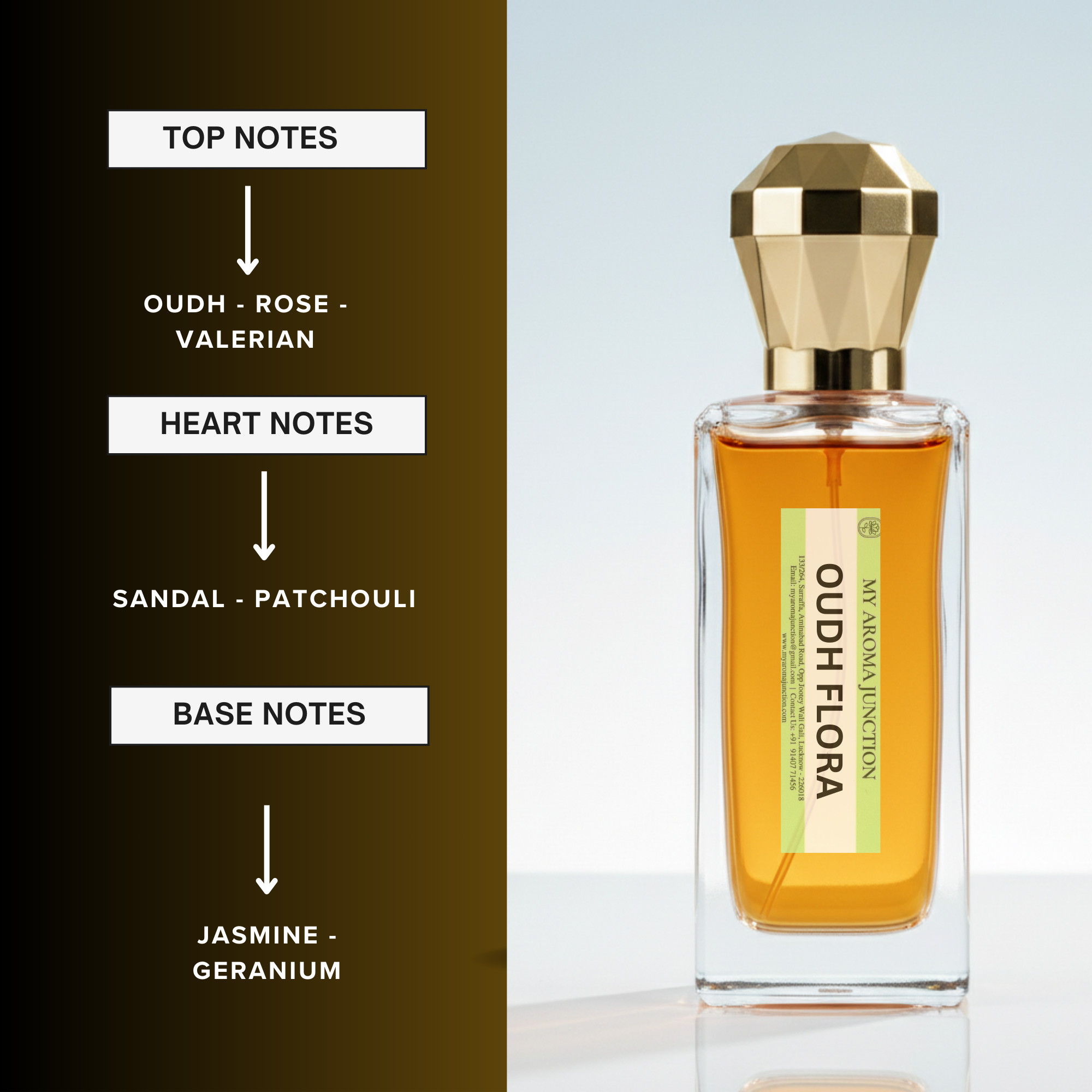 Oudh Flora Perfume for Men & Women