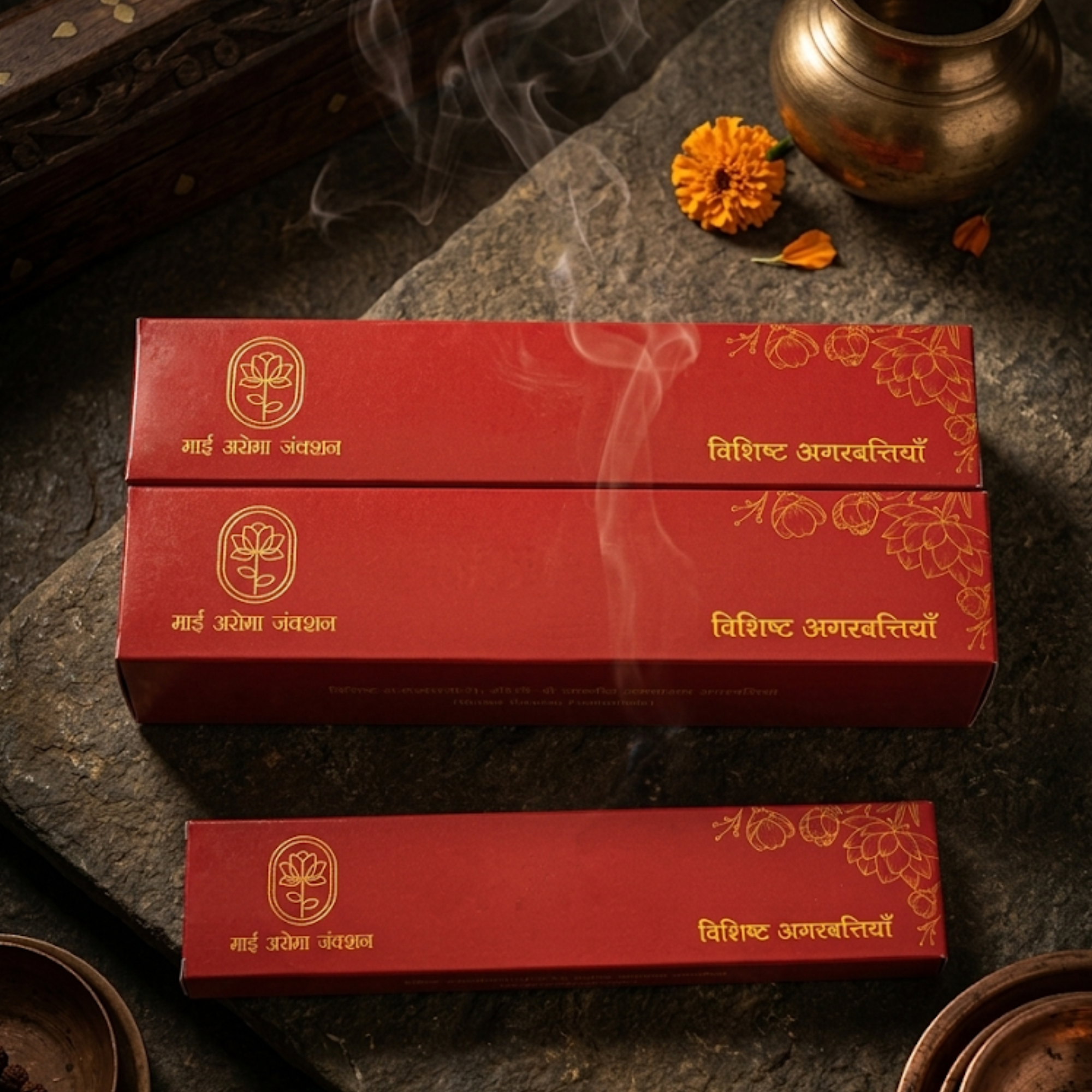 Rose Incense Sticks (35 sticks) Pack of 10