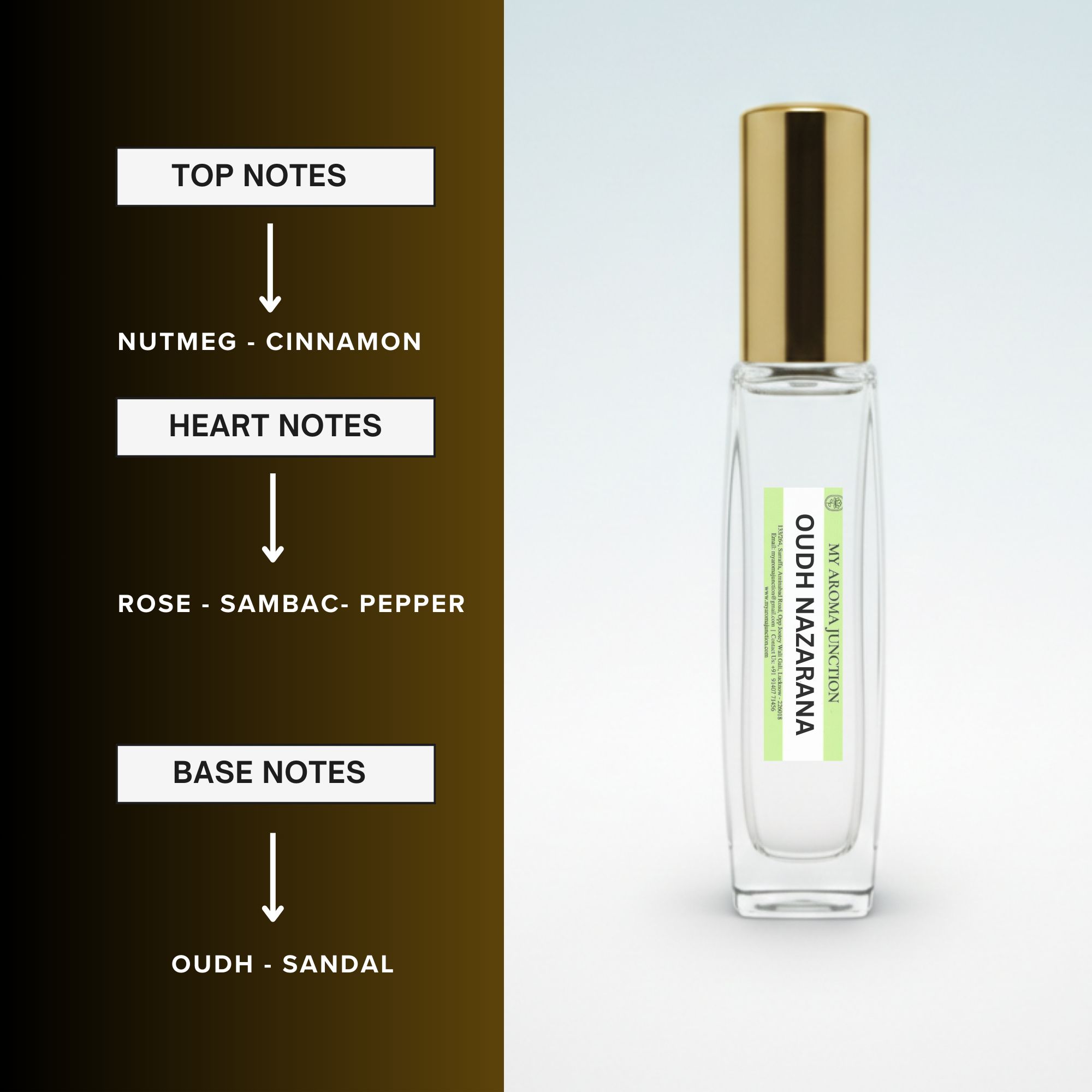 Oudh Nazarana Perfume for Men & Women