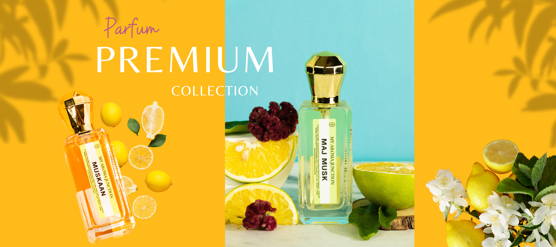 Best long-lasting perfumes collection by MY AROMA JUNCTION – Long-lasting and elegant fragrances.