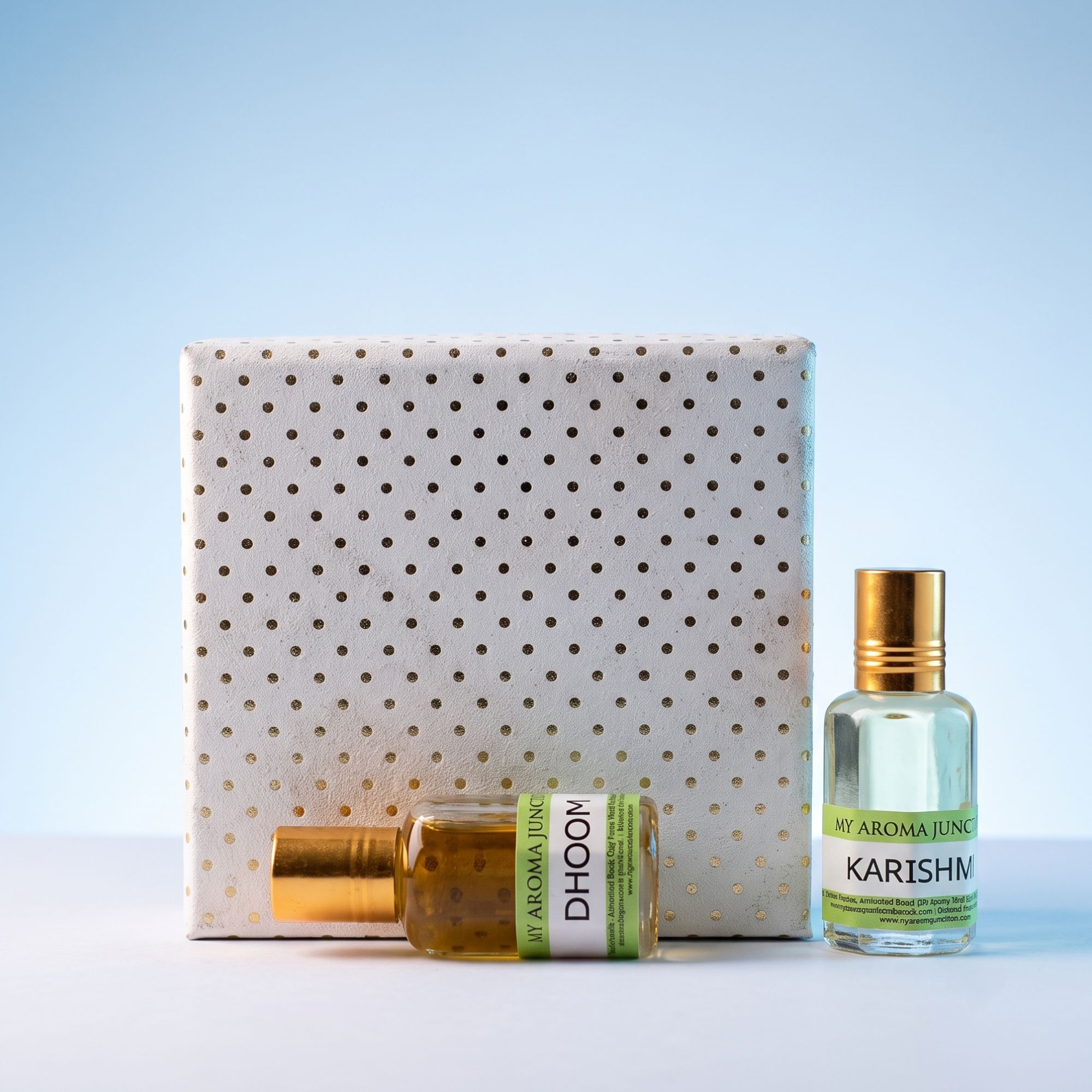 2 × 10ML Customizable Attar Gift Box | Set of 2 Fragrances