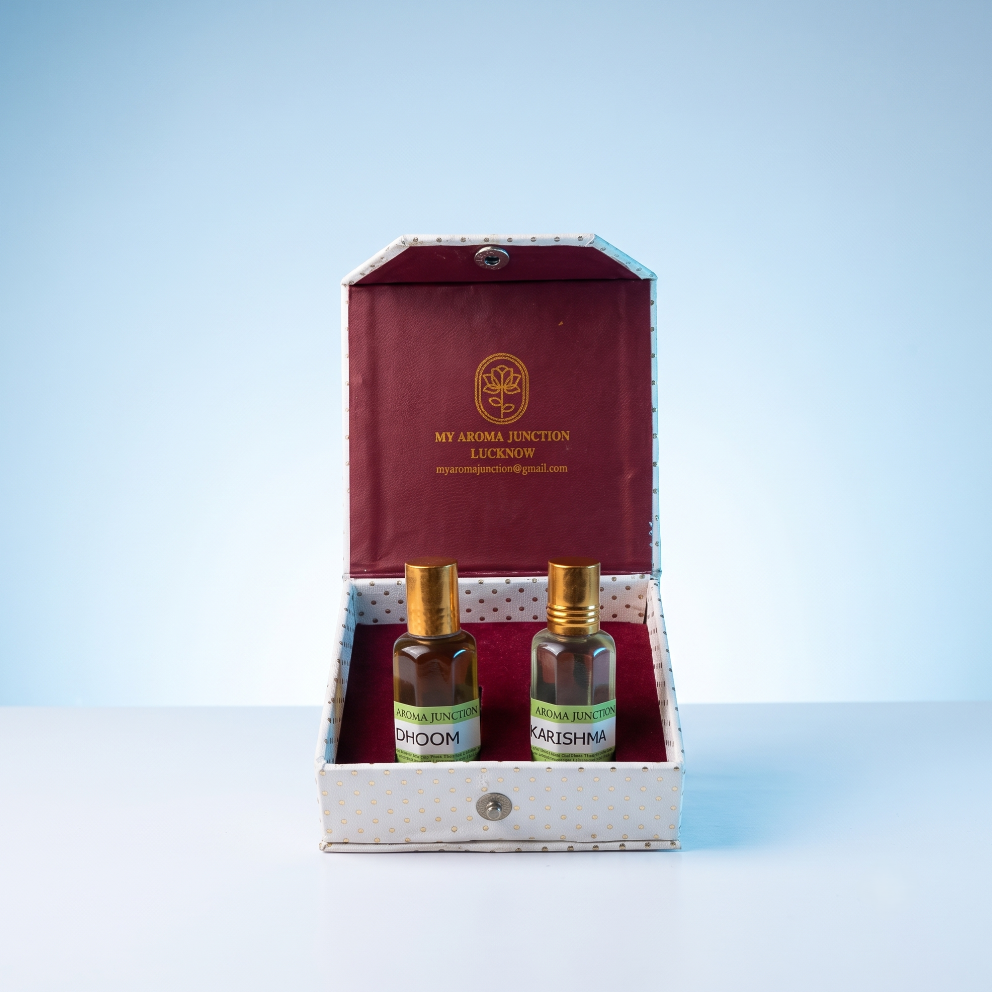 2 × 10ML Customizable Attar Gift Box | Set of 2 Fragrances