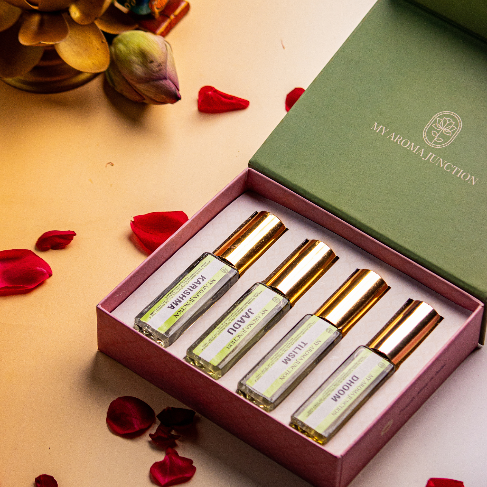 4 x 20ml gift box from best perfume brand in Lucknow - My Aroma Junction