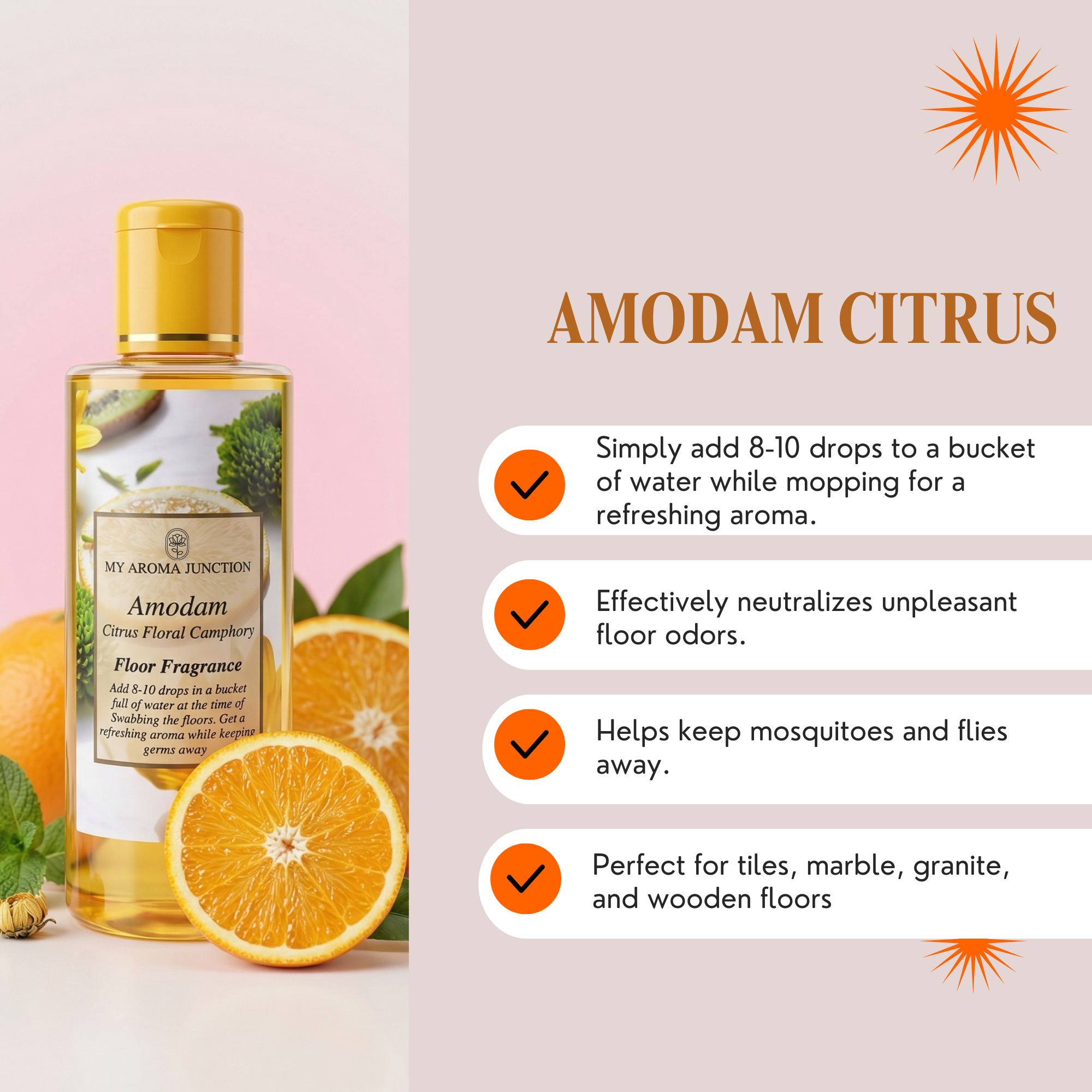 Amodam Citrus Floor Fragrance