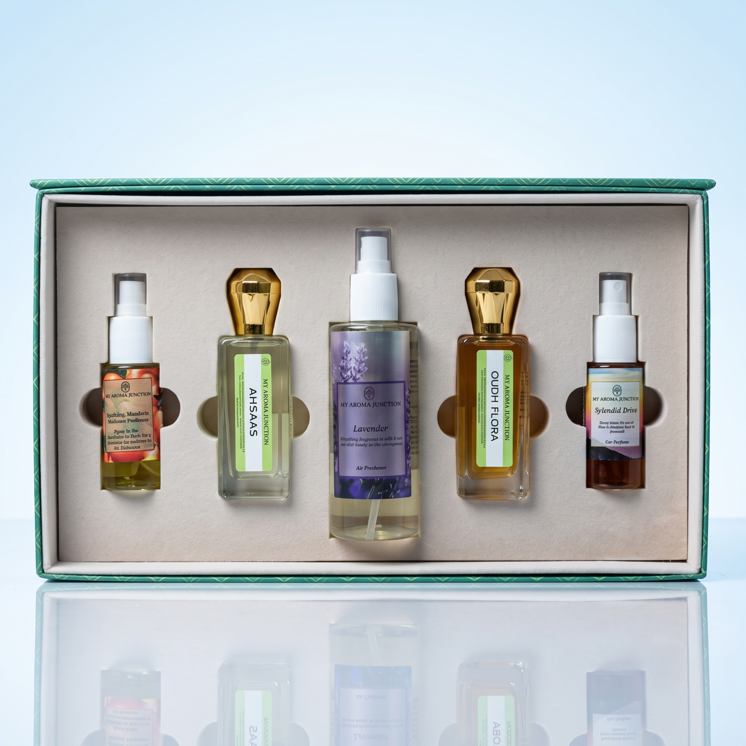 Customizable Fragrance Collection Gift Set – Perfume, Air & Car Fragrance