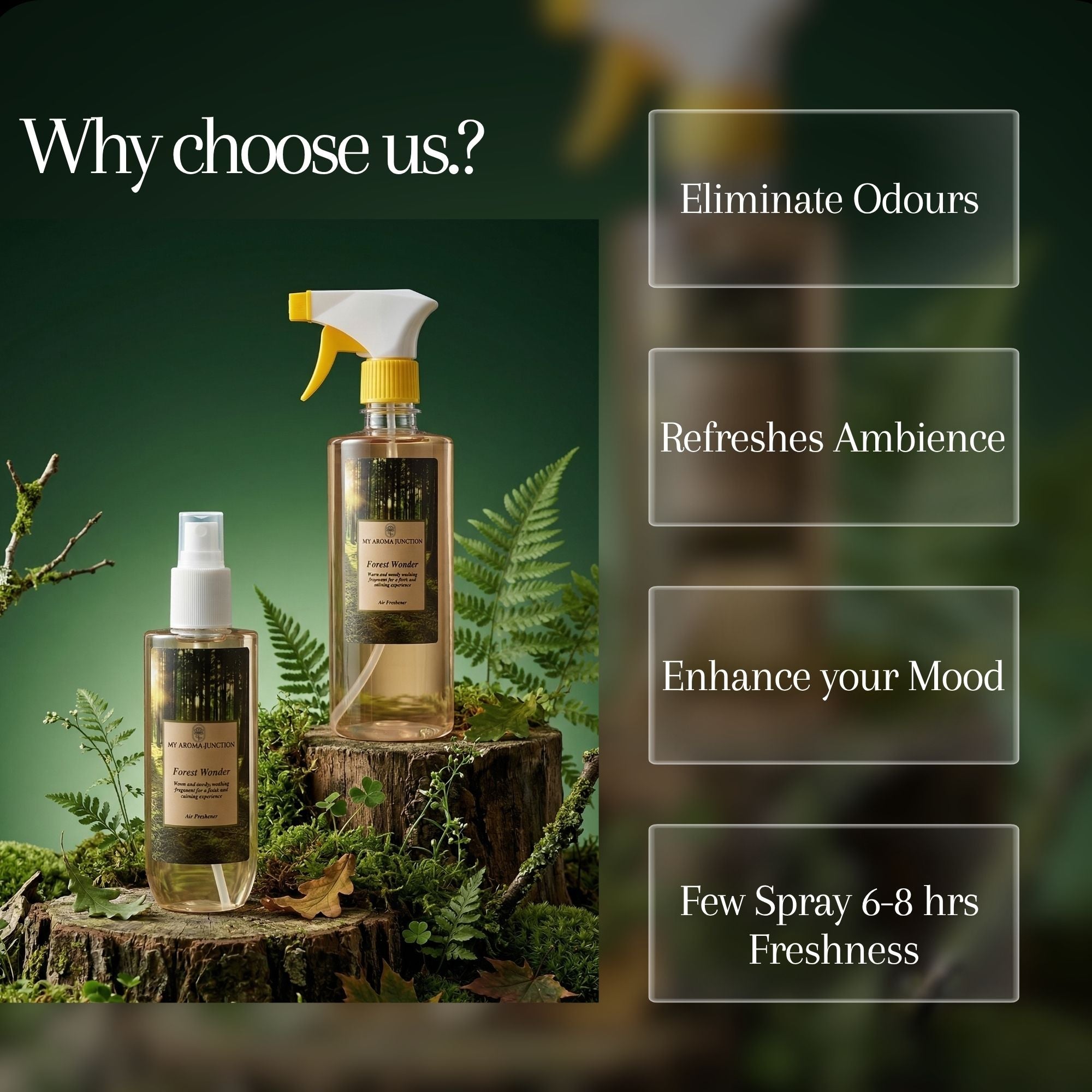 Forest Wonder Room Spray Air Freshener