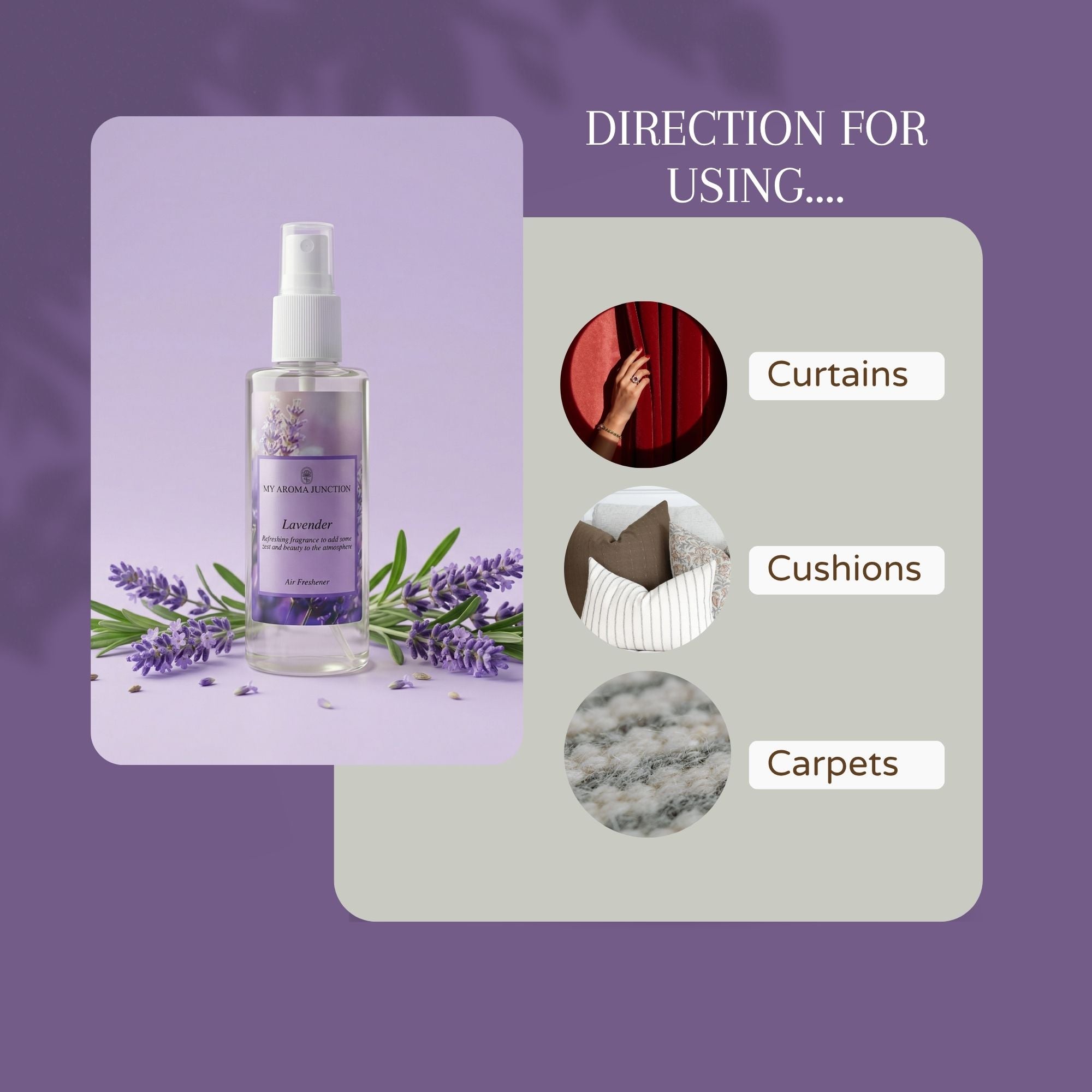 Lavender Room Spray Air Freshener