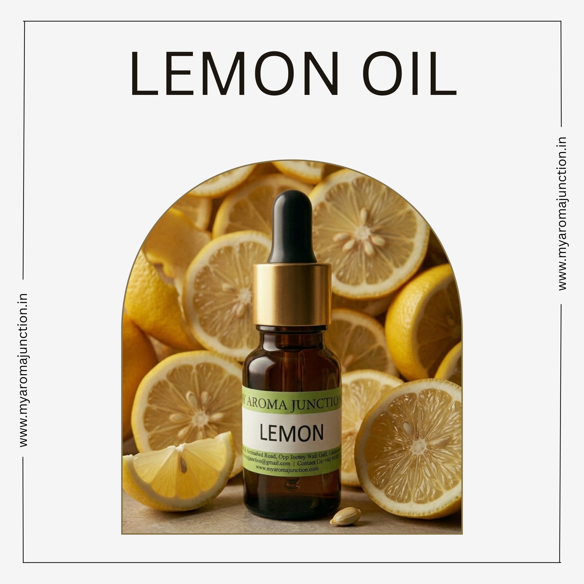 Lemon Essential Oil – Uplifting, Detoxifying & Energizing