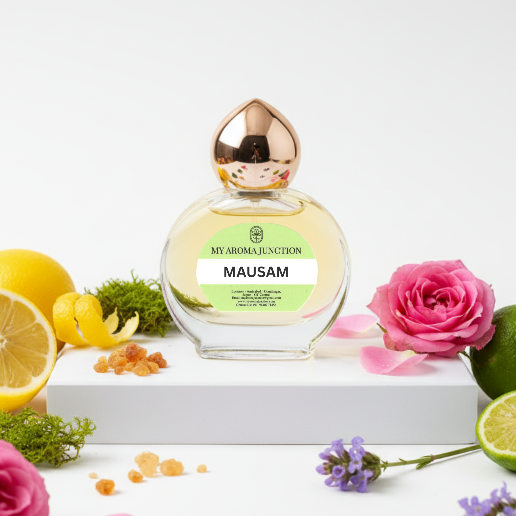 Mausam Attar 12ml – A Fresh & Earthy Citrus Blend