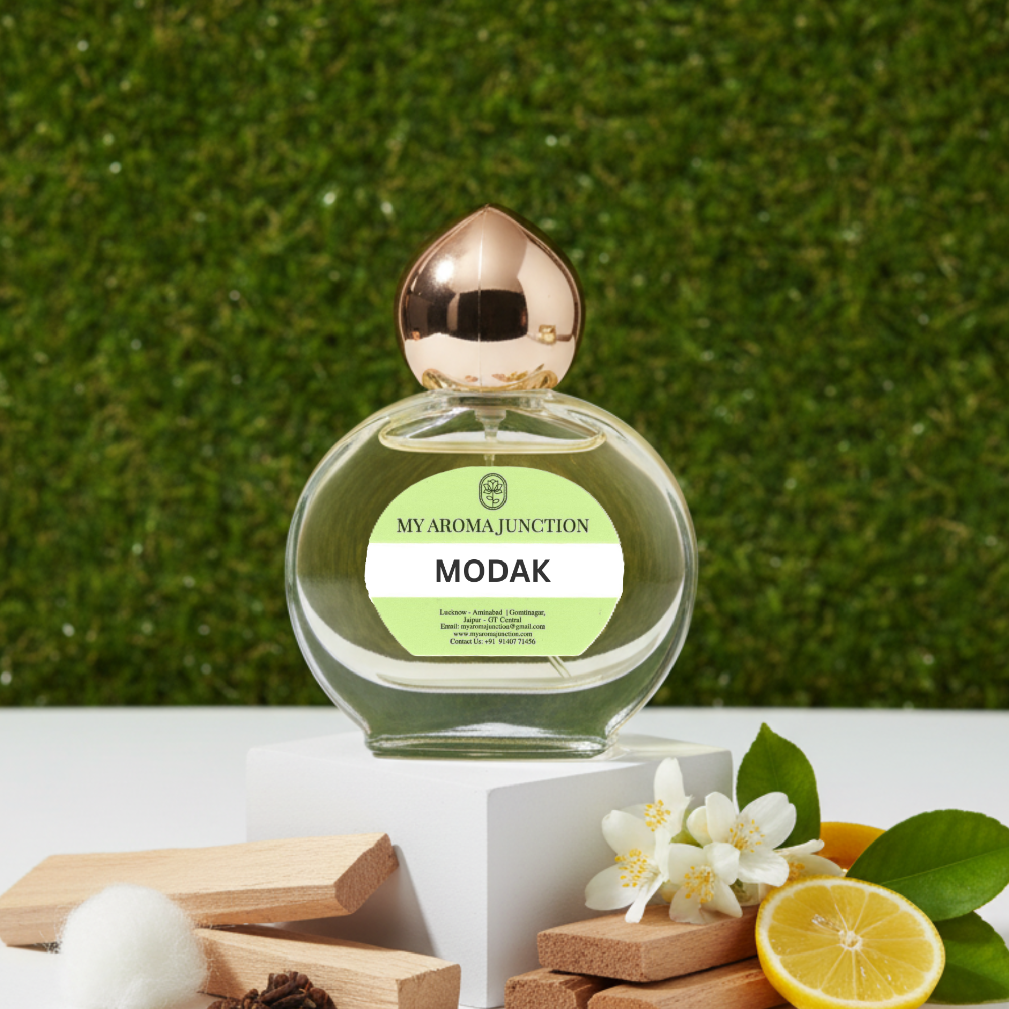 Modak Attar 12ml – A Bold Fusion of Musk & Citrus