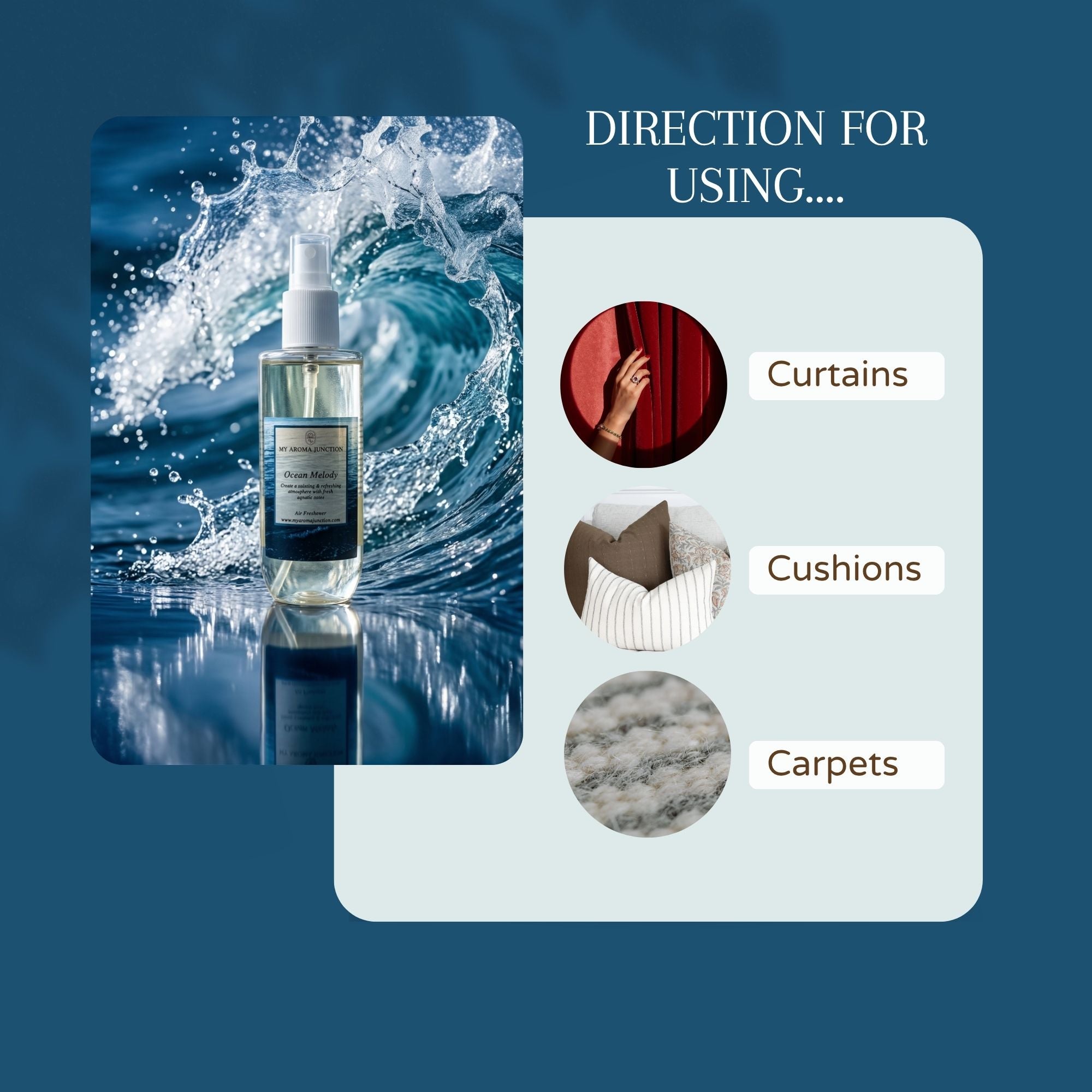 Ocean Melody Room Spray Air Freshener