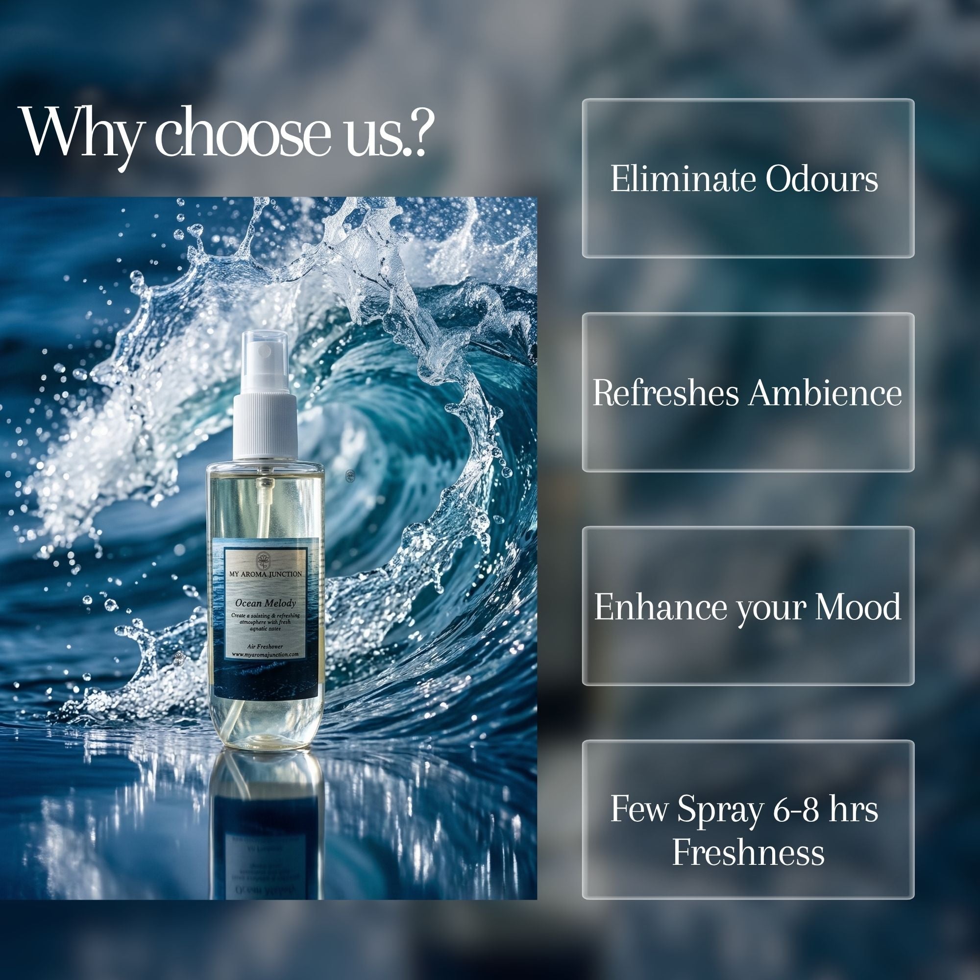 Ocean Melody Room Spray Air Freshener