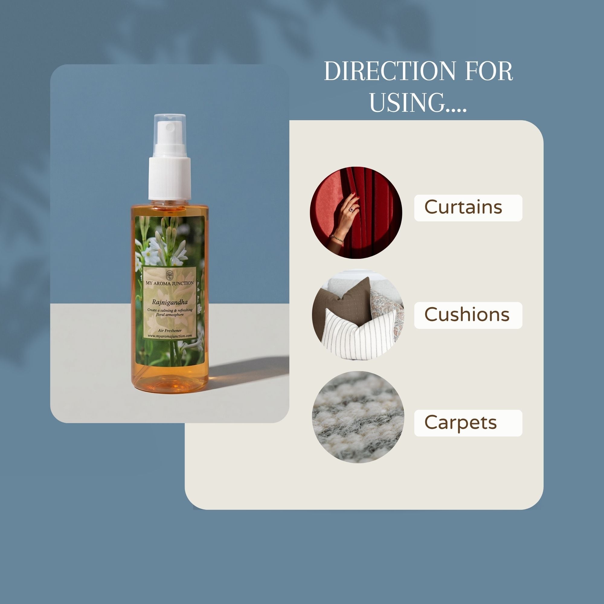 Rajnigandha Room Spray Air Freshener