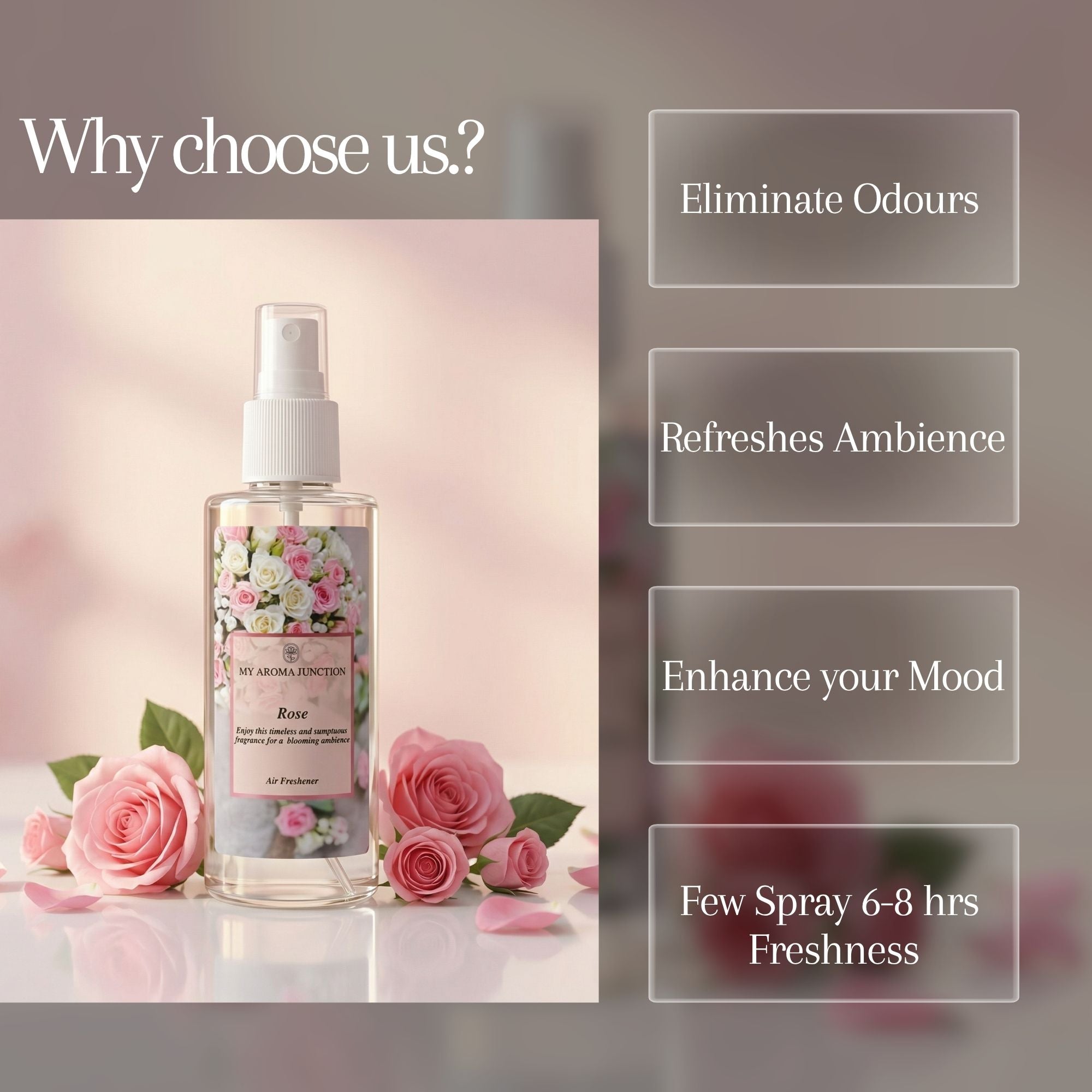 Rose Room Spray Air Freshener