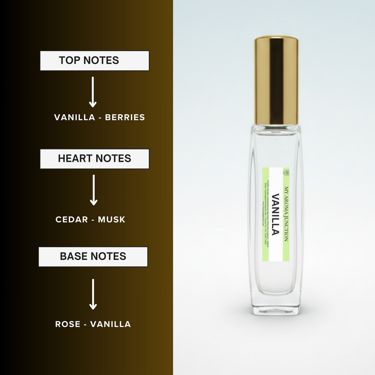 Vanilla Perfume for Women